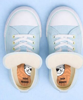 Shoe Labels left and right