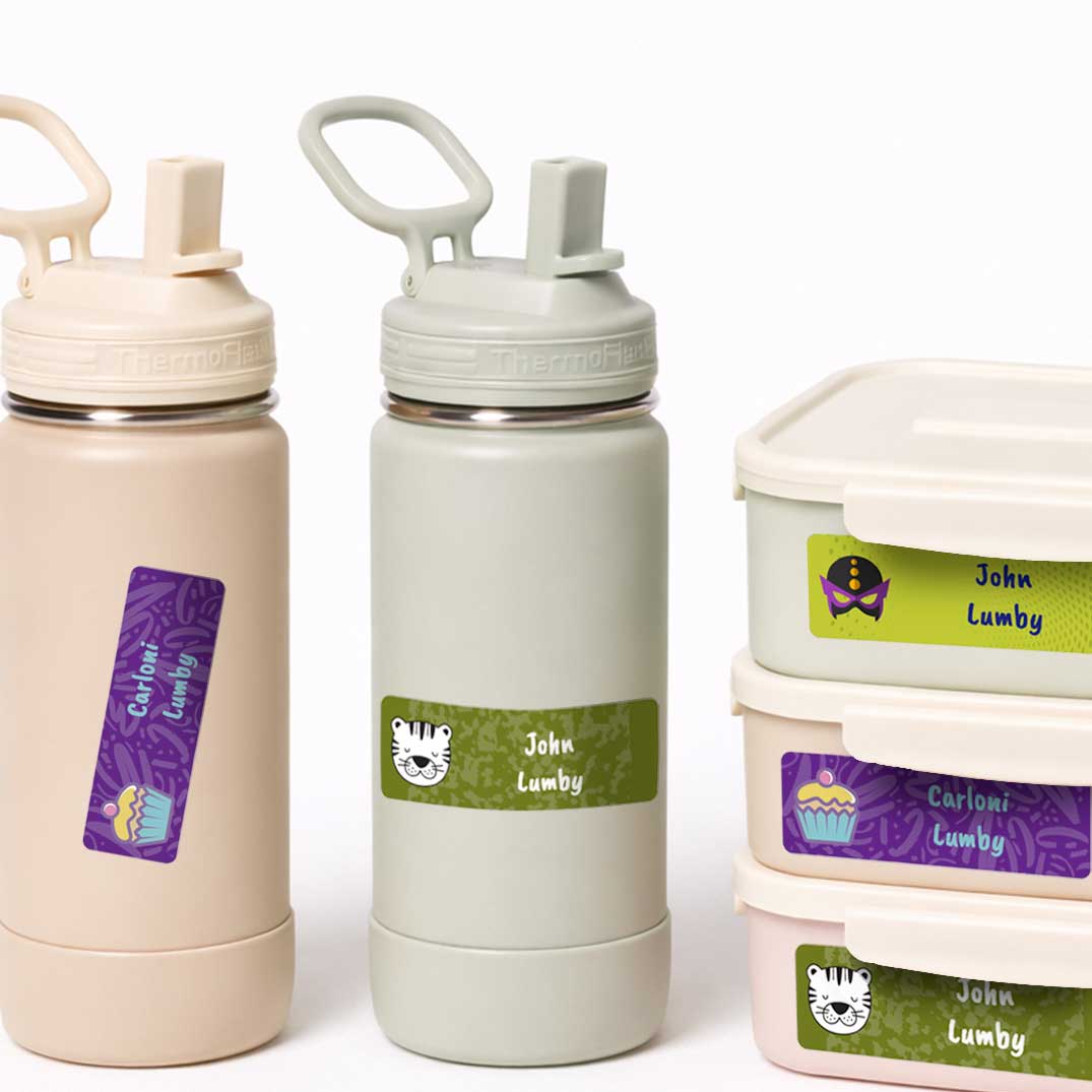 Medium Name Label Stickers